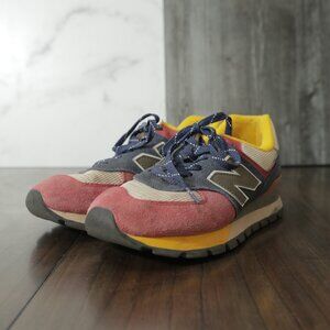 New Balance 574 Rugged Natural Indigo Earth Red Sneaker (9)